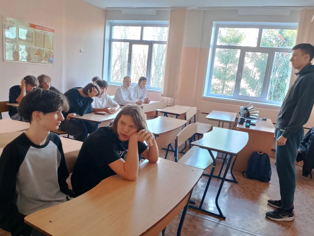 Профориентационная встреча с Военным учебным  центром.