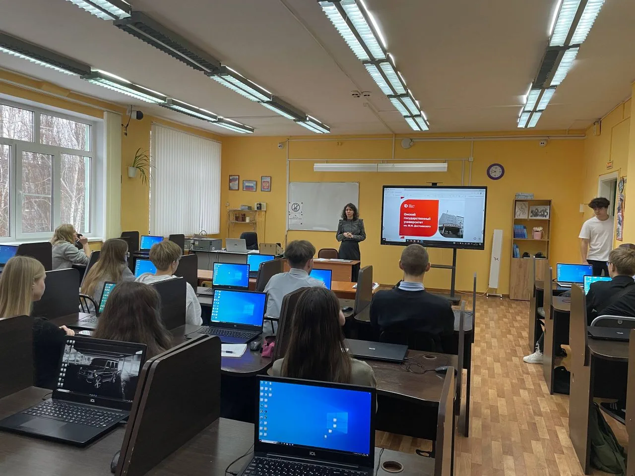 Встреча с представителем ОмГУ им. Достоевского.